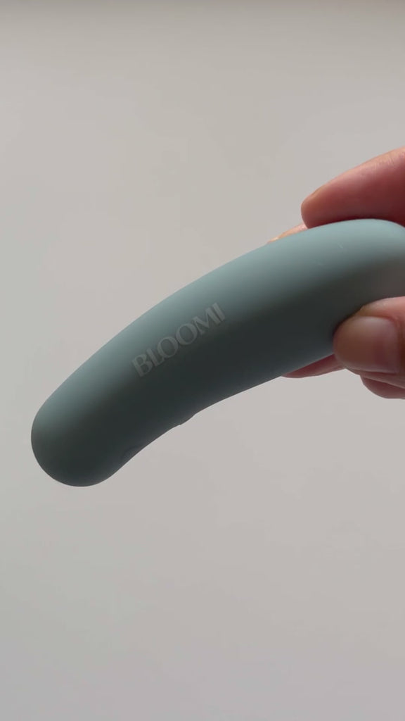 Closeup of the Play Mini Vibrator
